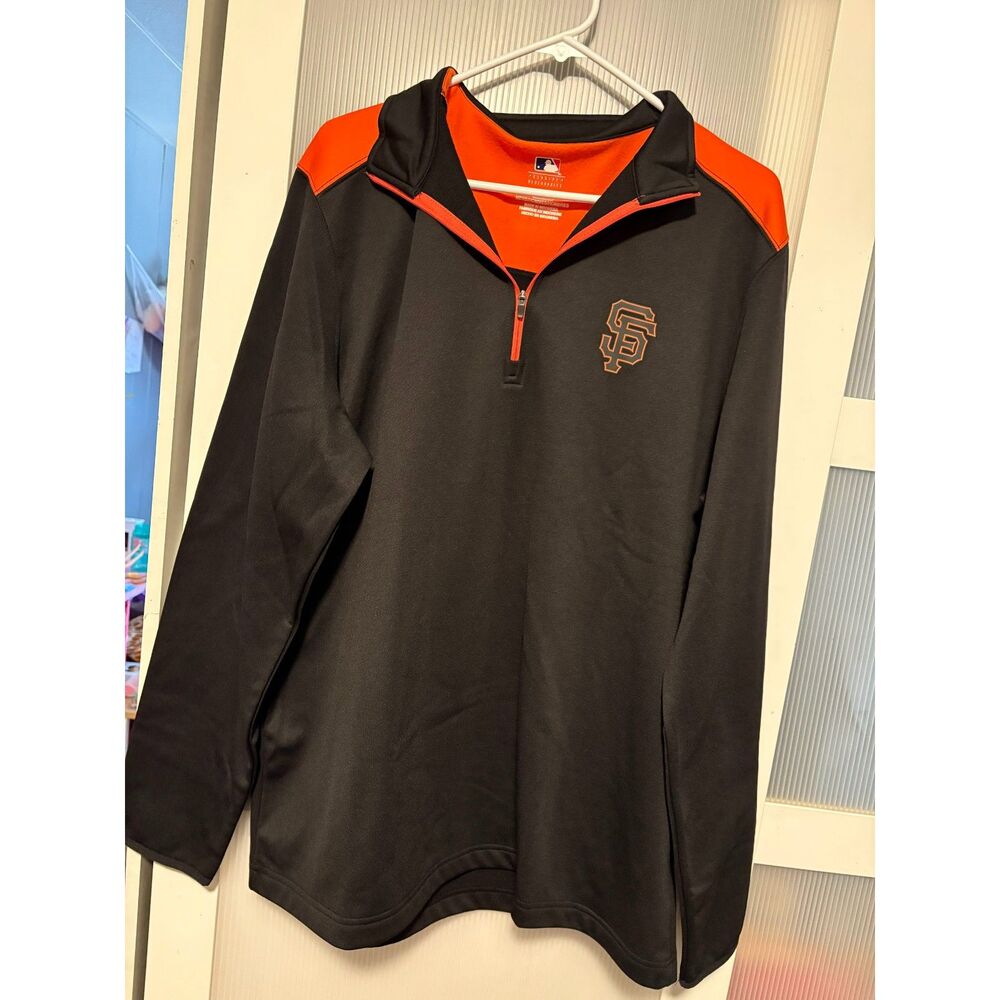 Mens Genuine San Francisco Giants XL quarter-zip pullover